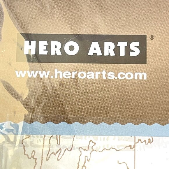 Hero Arts Friend Collage Butterfly Flower Art of the Card Cling Stamp AC022 Gift - Picture 4 of 8